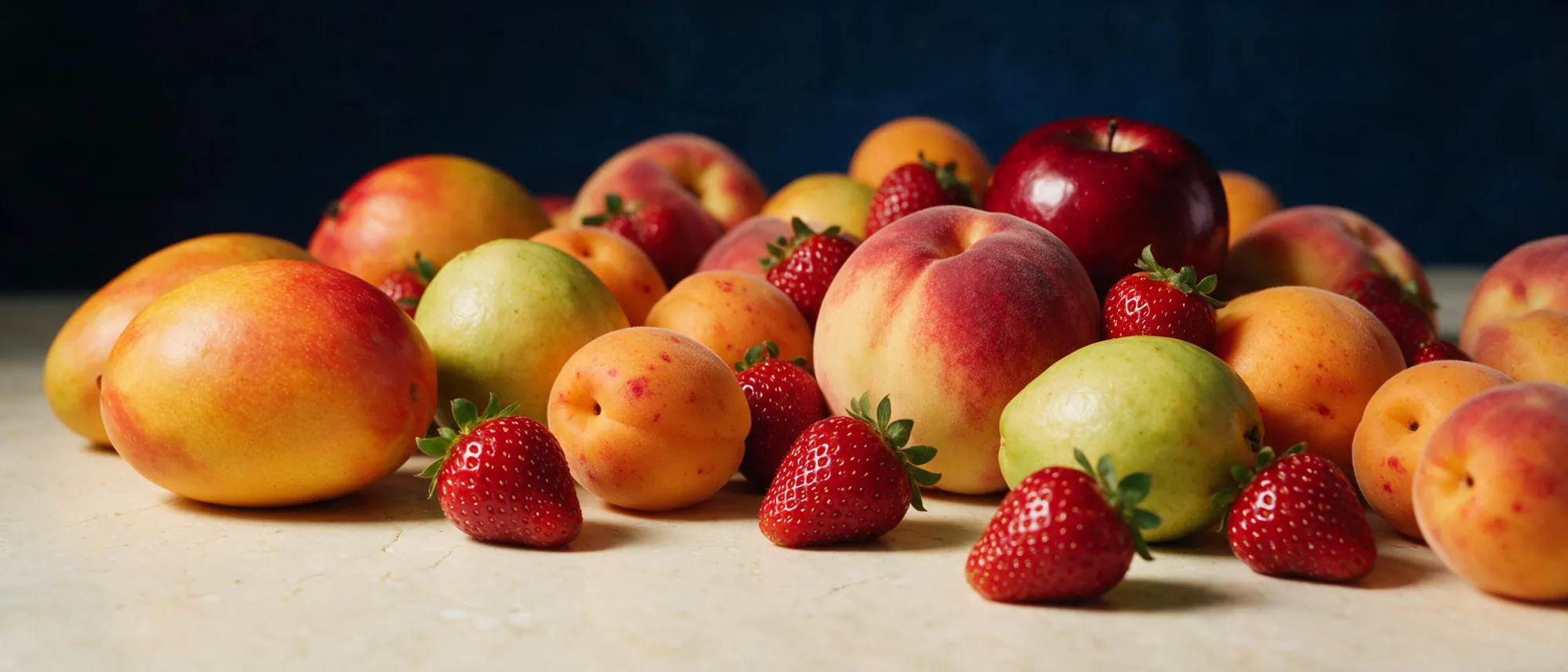 Ripe fruit selection