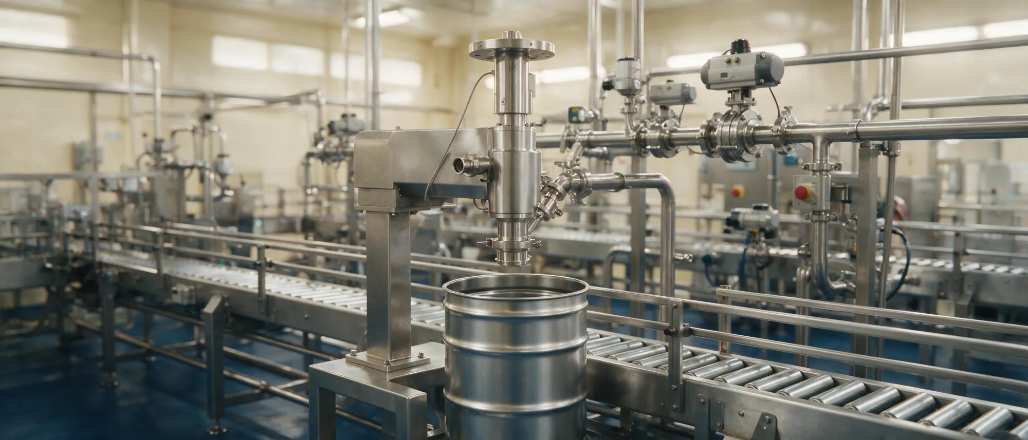 Aseptic filling line
